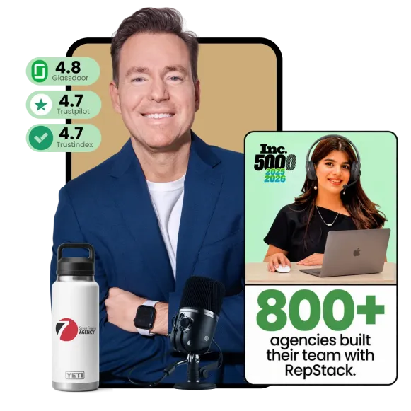 Josh Nelson, Founder of Seven Figure Agency, Client of RepStack